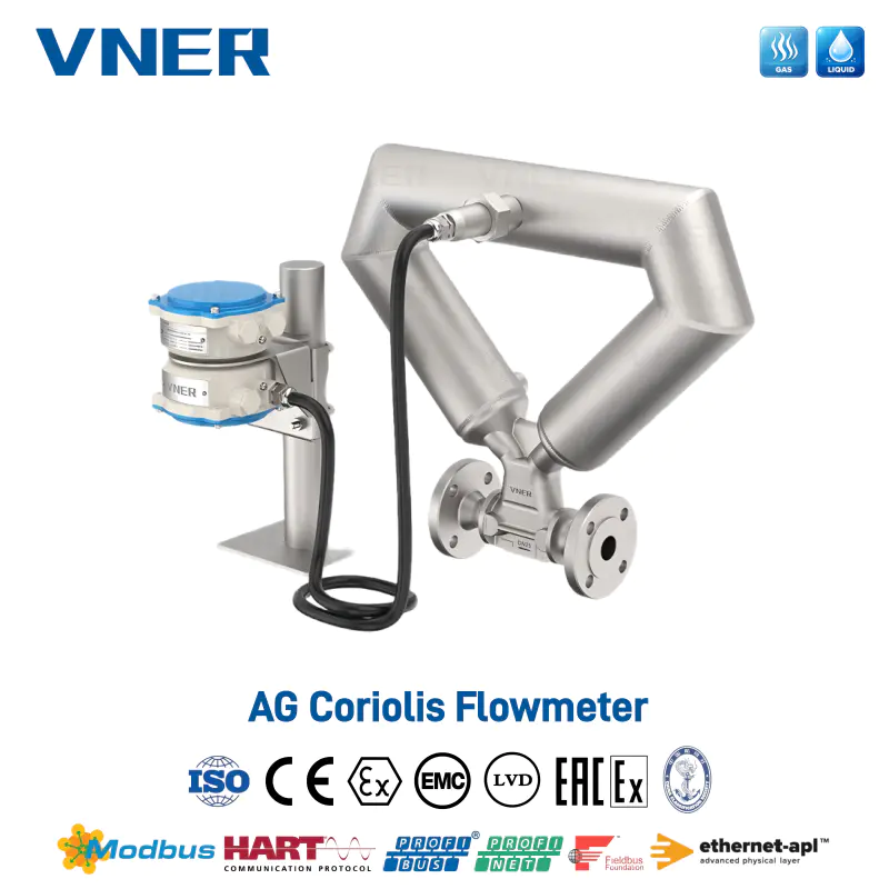 AG CNG/LNG Specialiserad Coriolis Mass Flowmeter