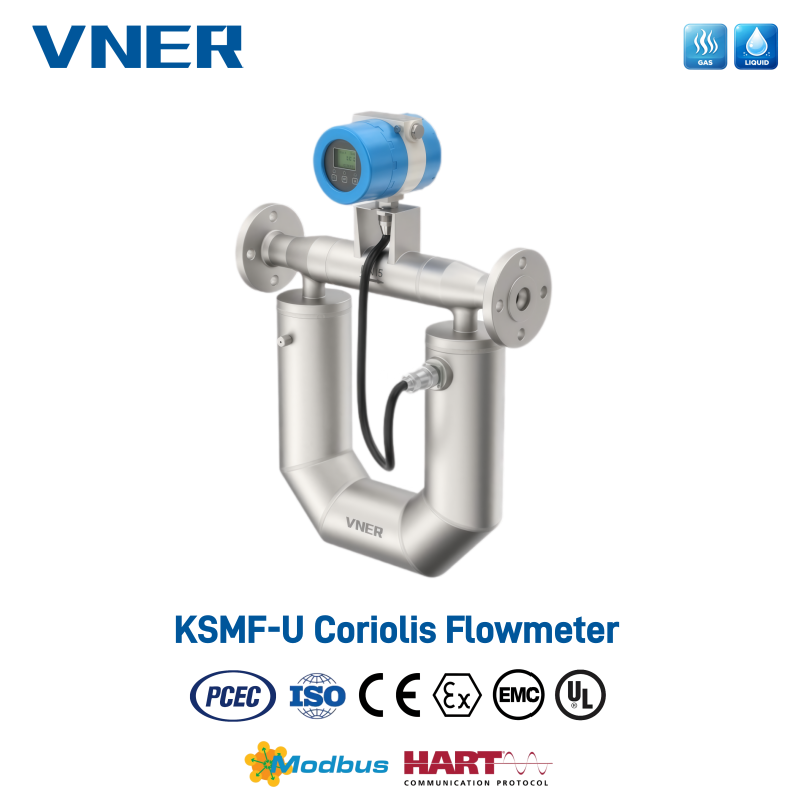 KSMF U-serien Coriolis Mass Flowmeter